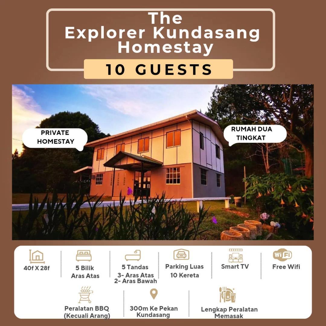 The Explorer Kampong Kundassan מראה חיצוני תמונה